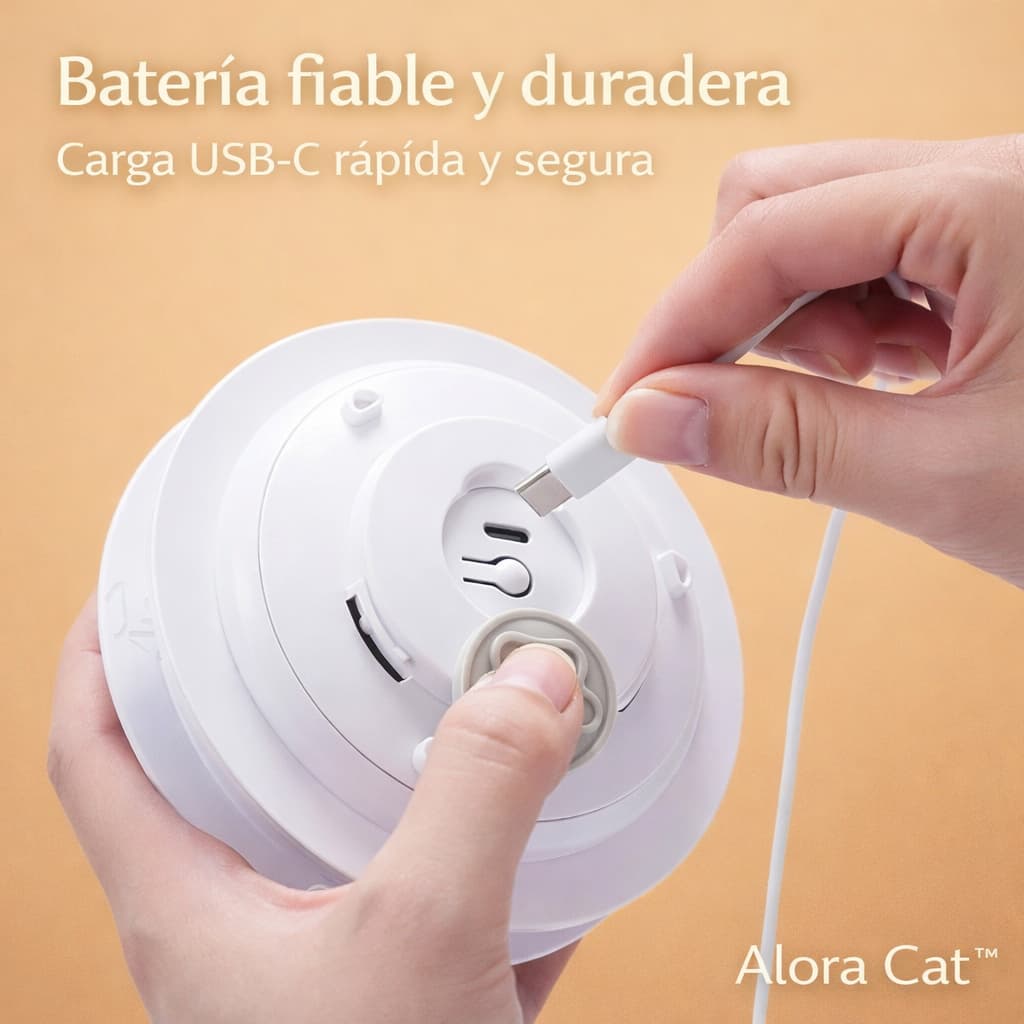 AloraPlay™ – El juego interactivo que despierta el instinto natural de tu gato