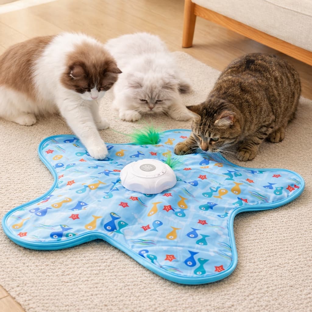 AloraPlay™ – El juego interactivo que despierta el instinto natural de tu gato